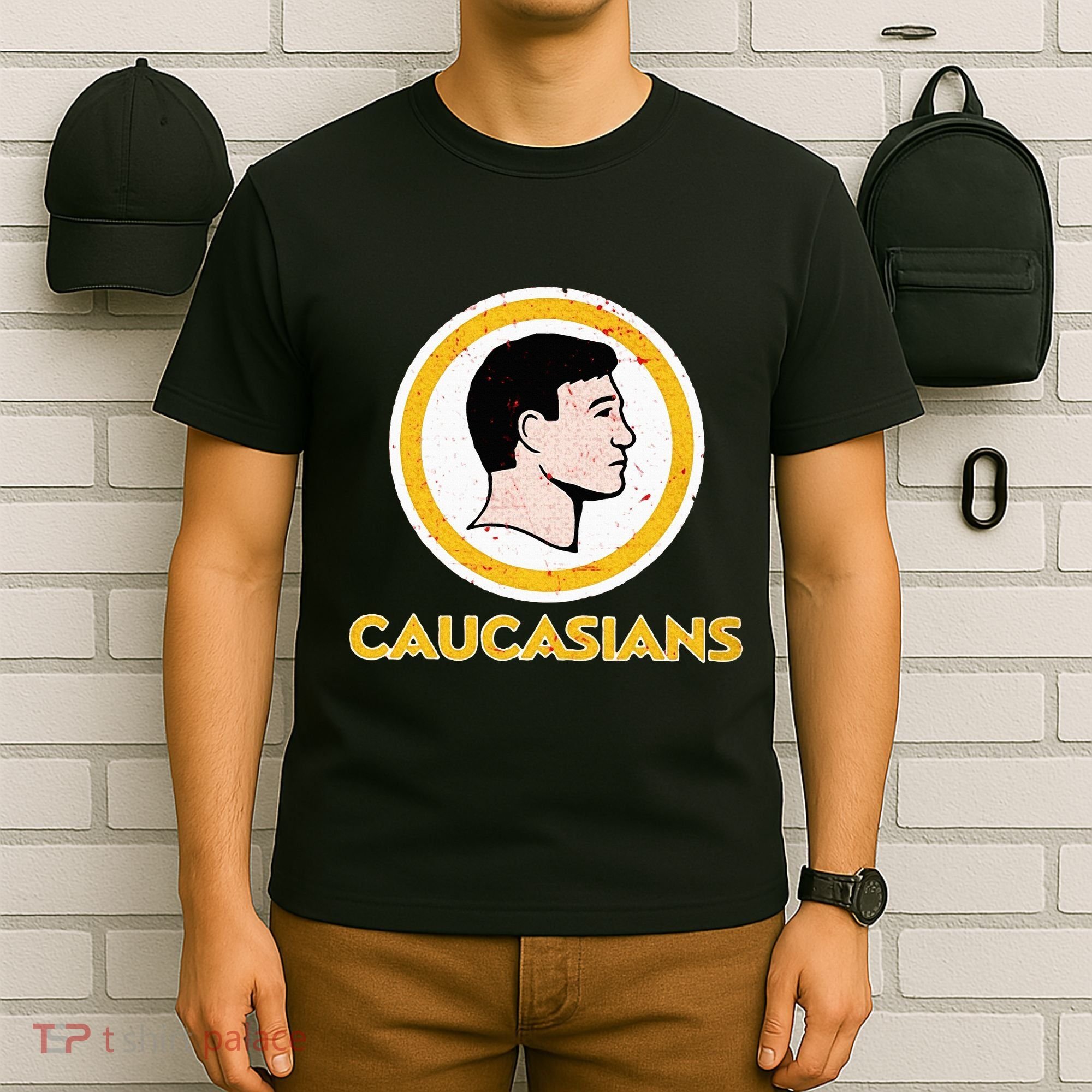 Funny Caucasian T-Shirt