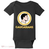 Funny Caucasian Baby Bodysuit thumb 0