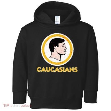 Funny Caucasian Toddler Hoodie