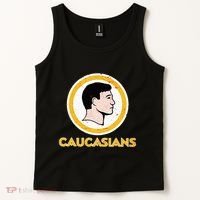 Funny Caucasian Tank Top thumb 2