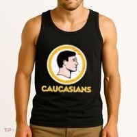 Funny Caucasian Tank Top thumb 3