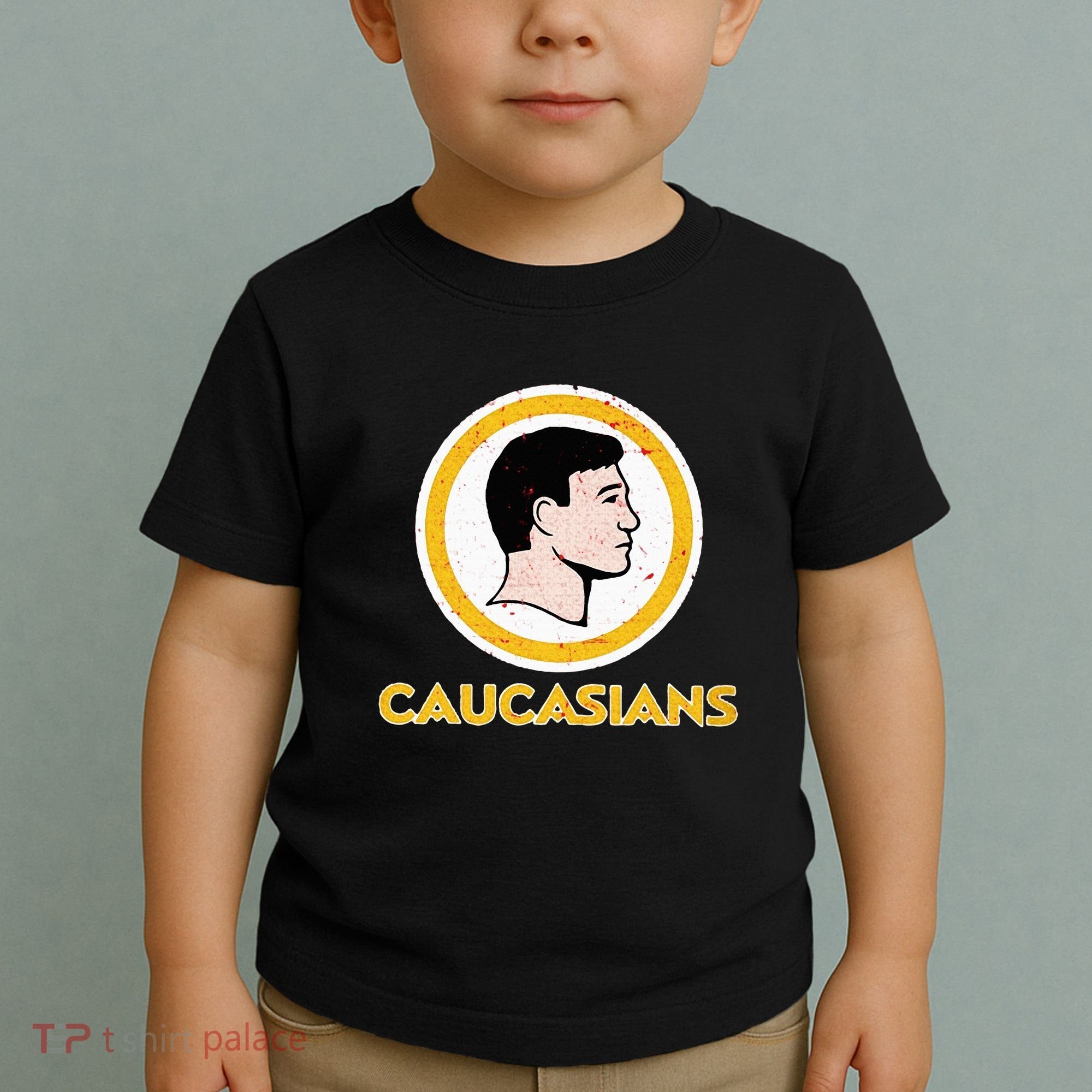 Funny Caucasian Toddler T-Shirt