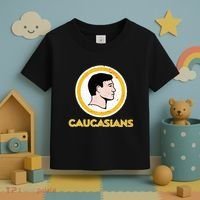 Funny Caucasian Toddler T-Shirt thumb 3