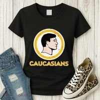Funny Caucasian Women's T-Shirt thumb 3