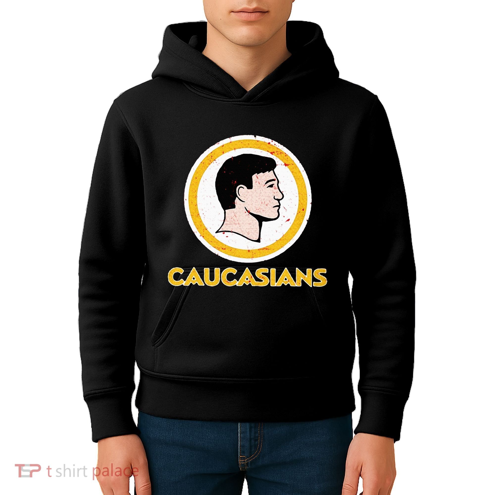 Funny Caucasian Kids Hoodie