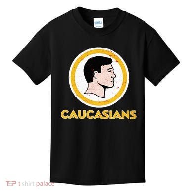 Funny Caucasian Kids T-Shirt