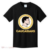 Funny Caucasian Kids T-Shirt thumb 0