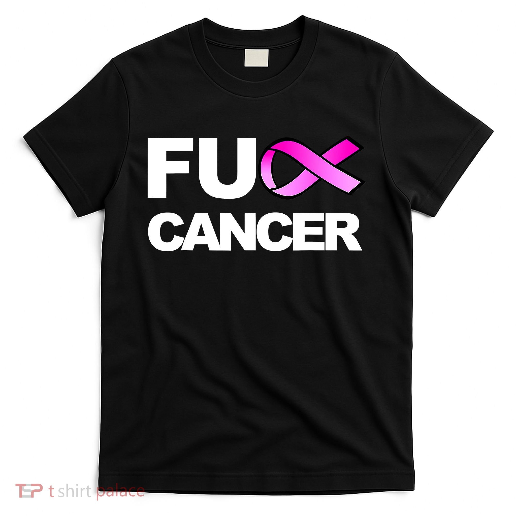 Fuck Cancer Funny Fuck Breast Cancer Awareness T-Shirt