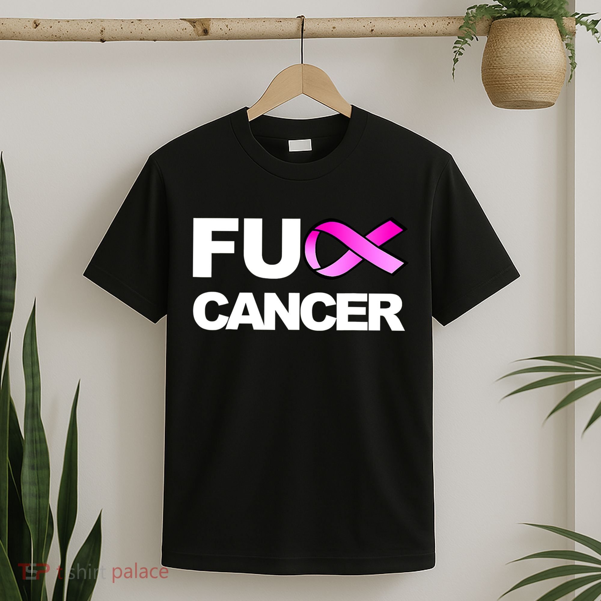 Fuck Cancer Funny Fuck Breast Cancer Awareness T-Shirt