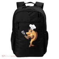 Fish Chef Fishing And Cooking Backpack thumb 0