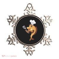 Fish Chef Fishing And Cooking Ornament thumb 0