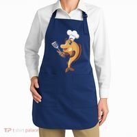 Fish Chef Fishing And Cooking Apron thumb 2