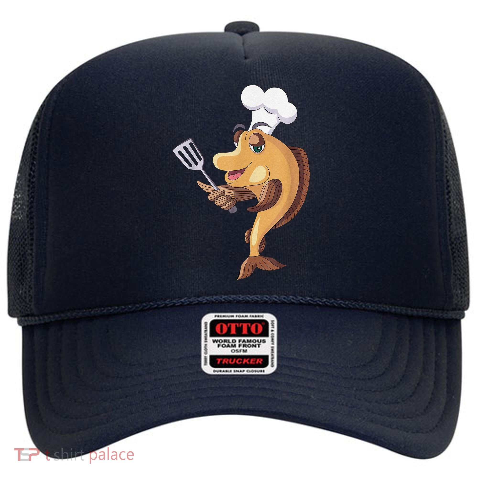 Fish Chef Fishing And Cooking Hat