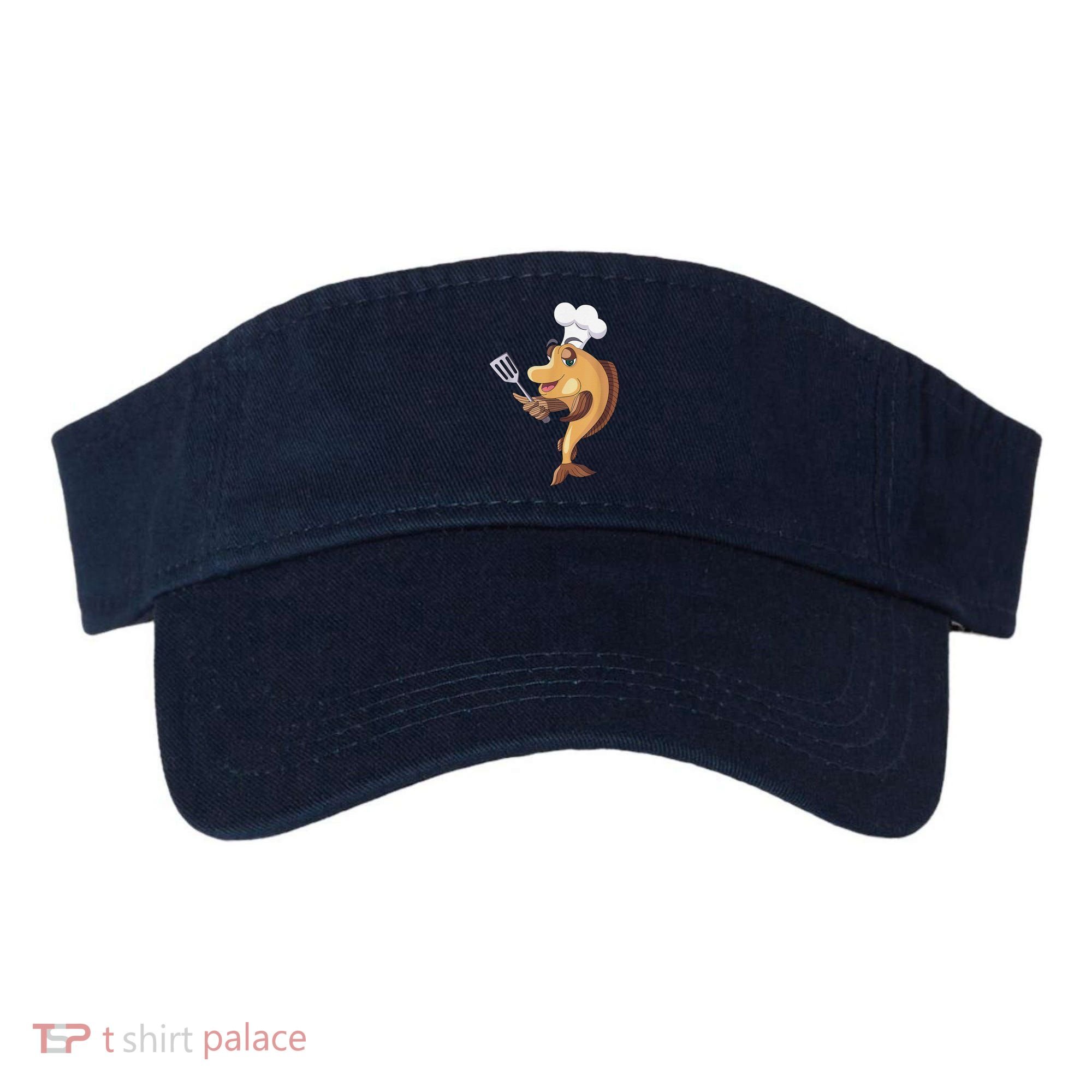 Fish Chef Fishing And Cooking Visor