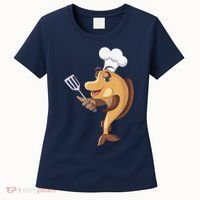 Fish Chef Fishing And Cooking Women's T-Shirt thumb 0