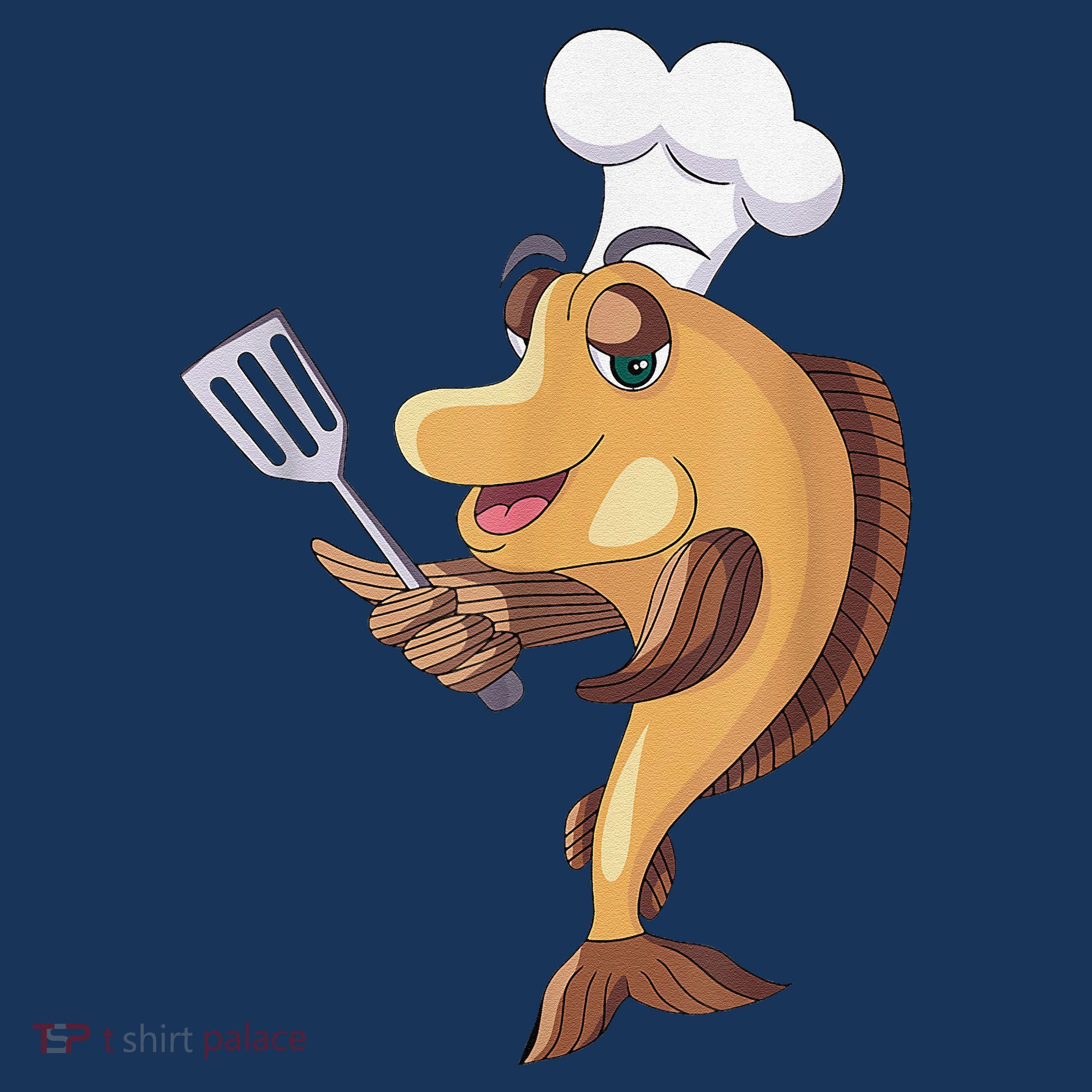 Fish Chef Fishing And Cooking Kids Sweatshirt