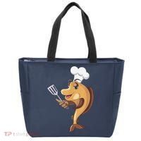 Fish Chef Fishing And Cooking Tote Bag thumb 0