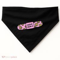 Funny Christian Faith Healer Healing USA-Made Doggie Bandana thumb 0