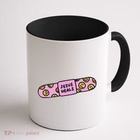Funny Christian Faith Healer Healing Coffee Mug thumb 1