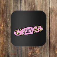 Funny Christian Faith Healer Healing Coaster thumb 0