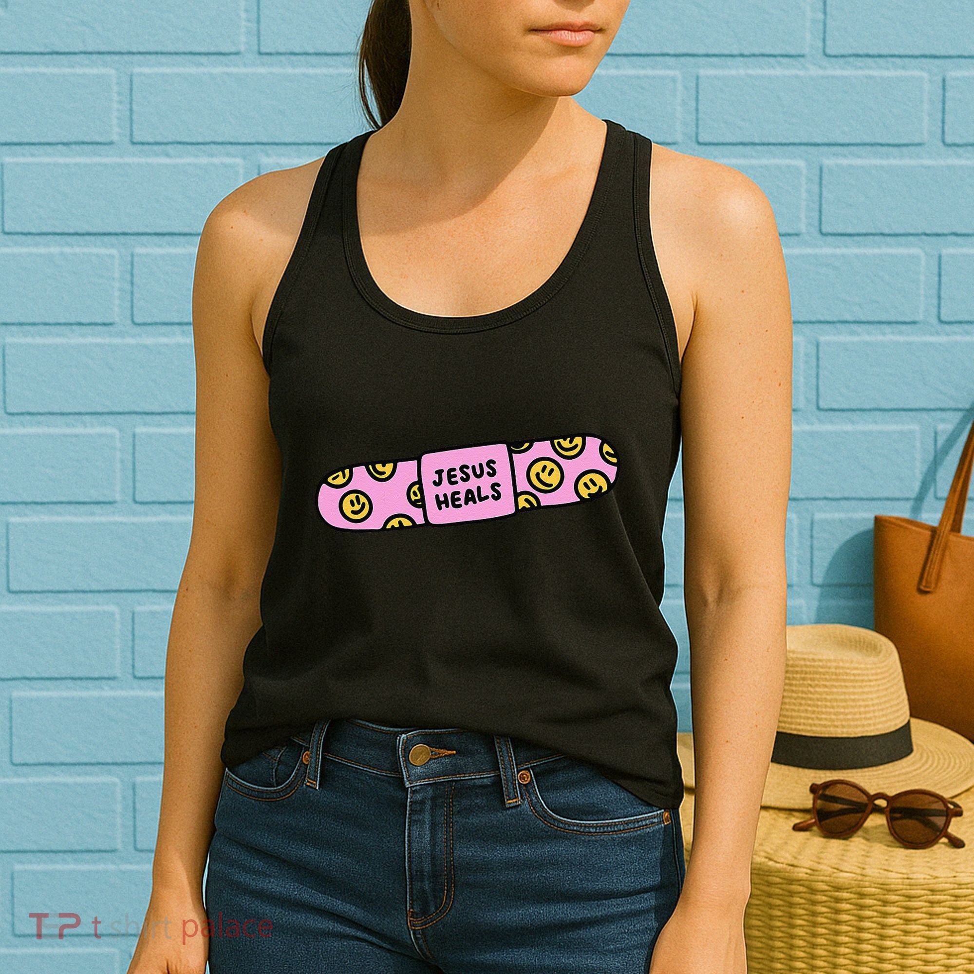 Funny Christian Faith Healer Healing Women's Tank Top