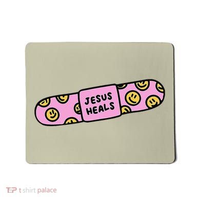 Funny Christian Faith Healer Healing Mousepad