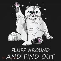 Funny Cat Fluff Around And Find Out Polo thumb 3