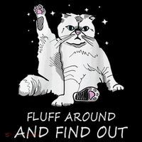 Funny Cat Fluff Around And Find Out Women's Hoodie thumb 2