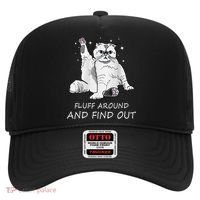 Funny Cat Fluff Around And Find Out Hat thumb 0