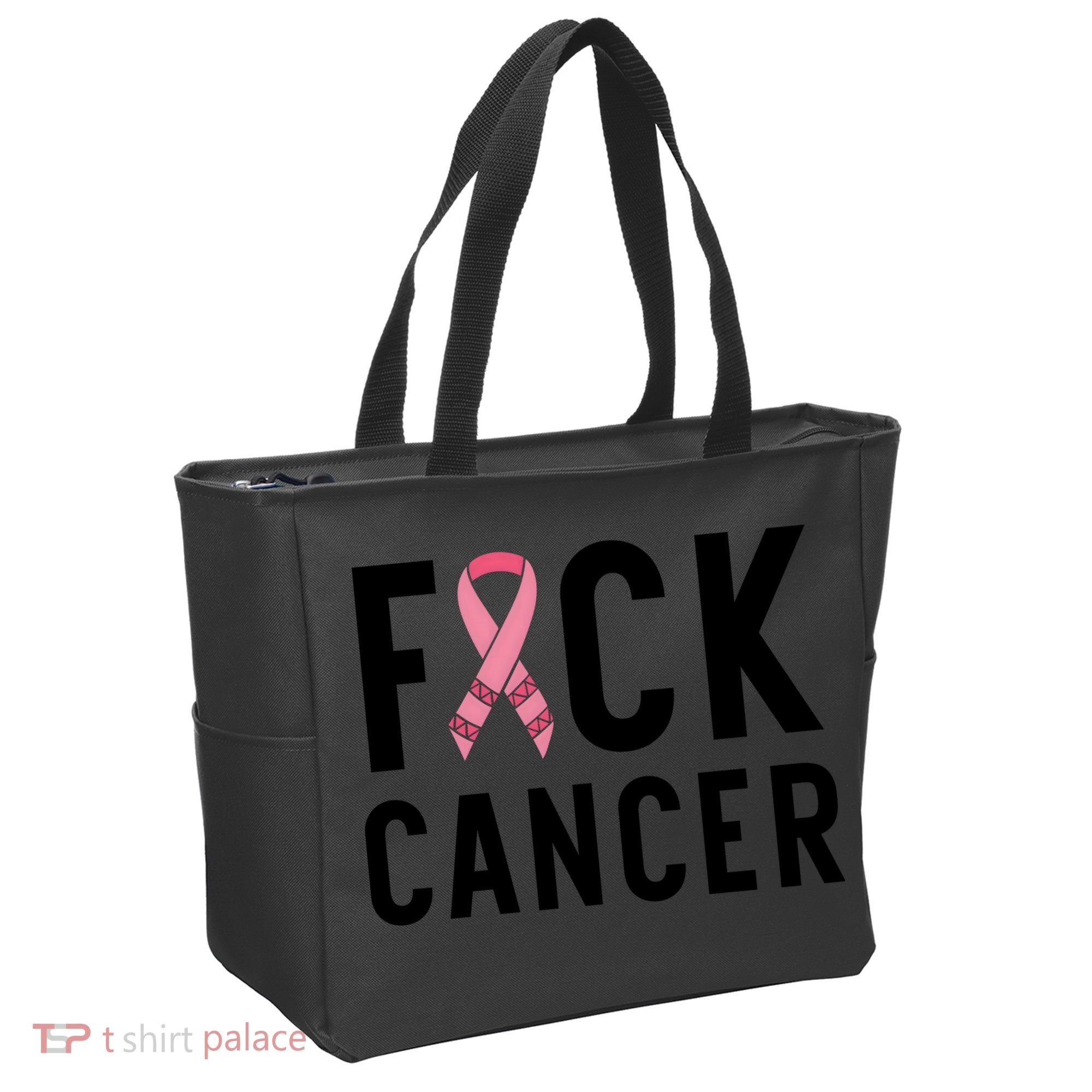 Fuck Cancer Tote Bag
