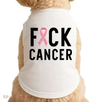 Fuck Cancer Doggie Tank thumb 0