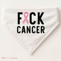Fuck Cancer USA-Made Doggie Bandana thumb 0