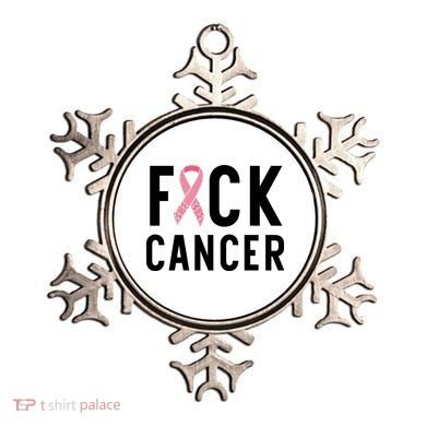 Fuck Cancer Ornament