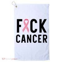 Fuck Cancer Golf Towel thumb 0