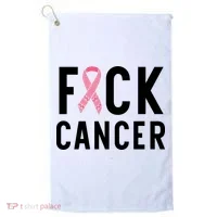 Fuck Cancer Golf Towel thumb 0