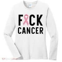 Fuck Cancer Women's Long Sleeve Shirt thumb 0