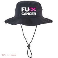 Fuck Cancer For Breast Cancer Awareness Bucket Hat thumb 0