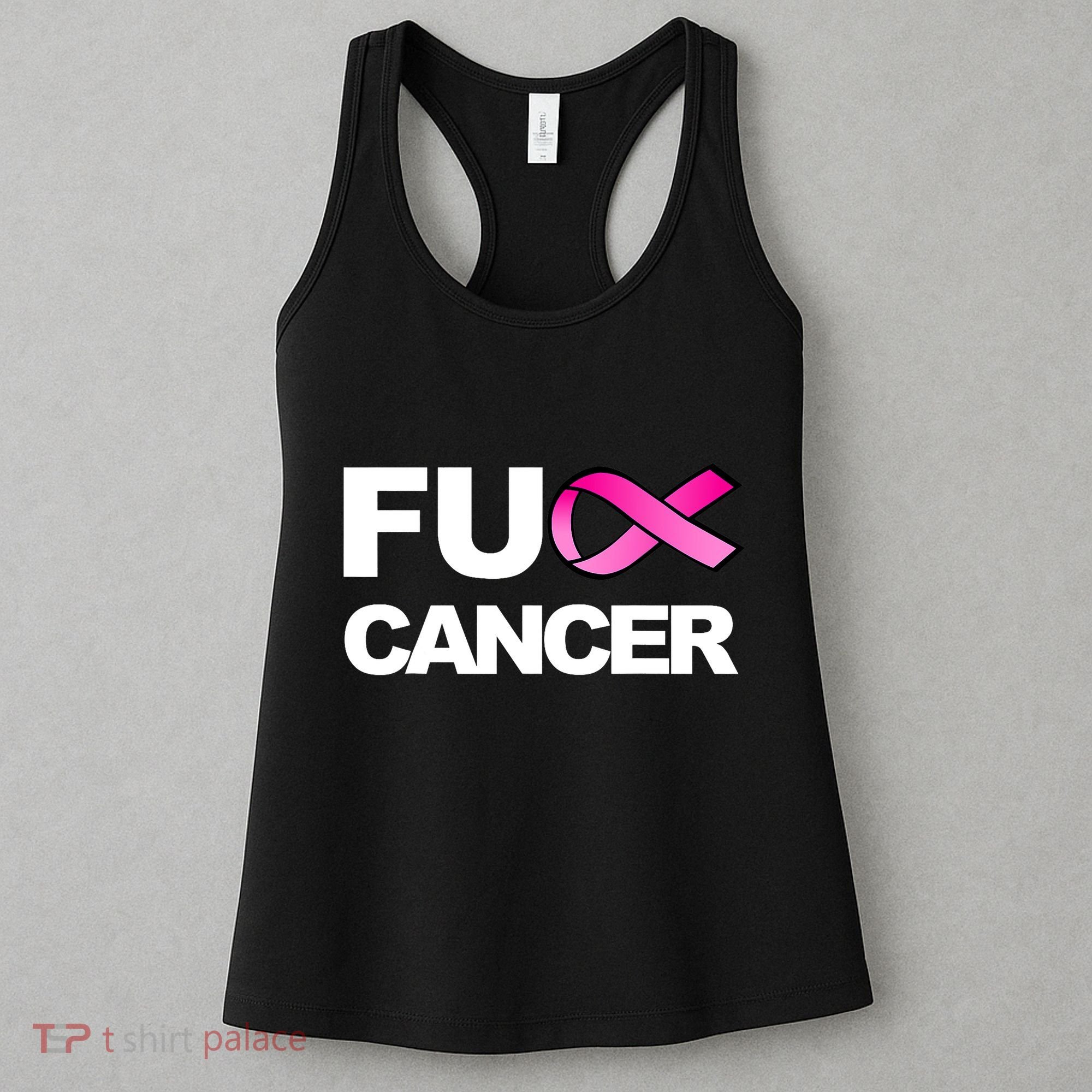 Fuck Cancer For Breast Cancer Awareness Women's Tank Top