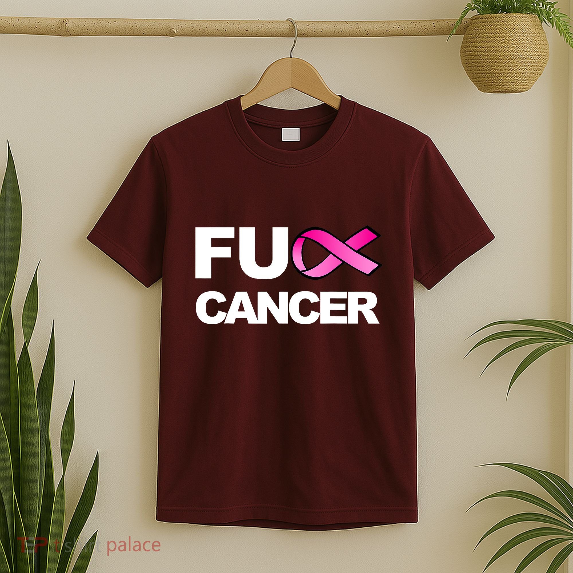 Fuck Cancer For Breast Cancer Awareness T-Shirt