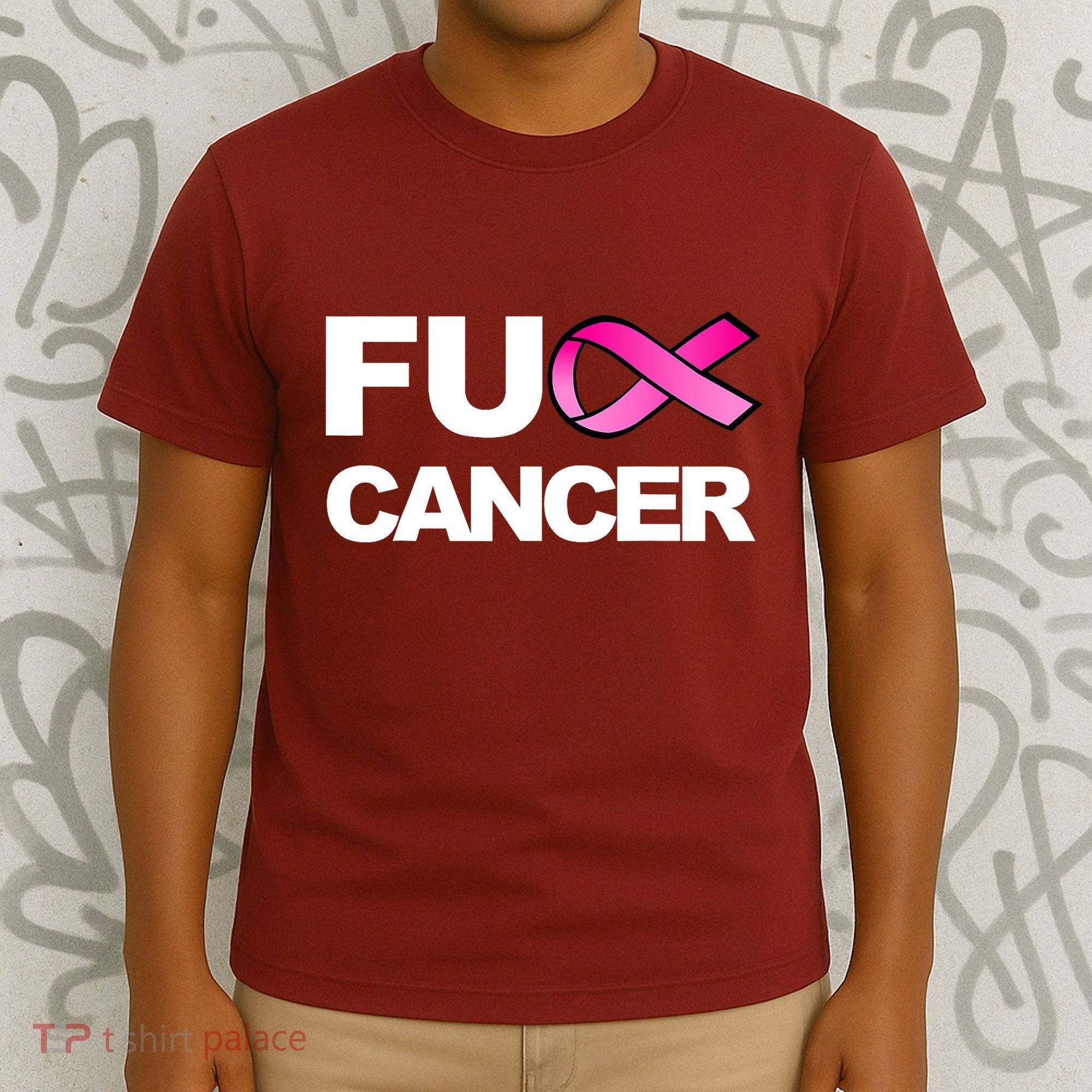 Fuck Cancer For Breast Cancer Awareness T-Shirt