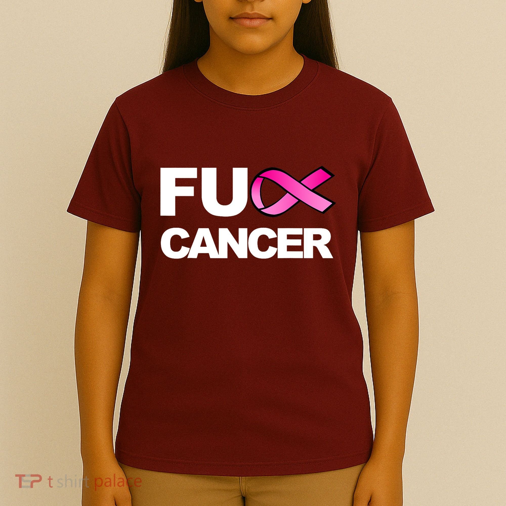Fuck Cancer For Breast Cancer Awareness T-Shirt