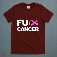 Fuck Cancer For Breast Cancer Awareness T-Shirt thumb 5