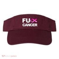 Fuck Cancer For Breast Cancer Awareness Visor thumb 0
