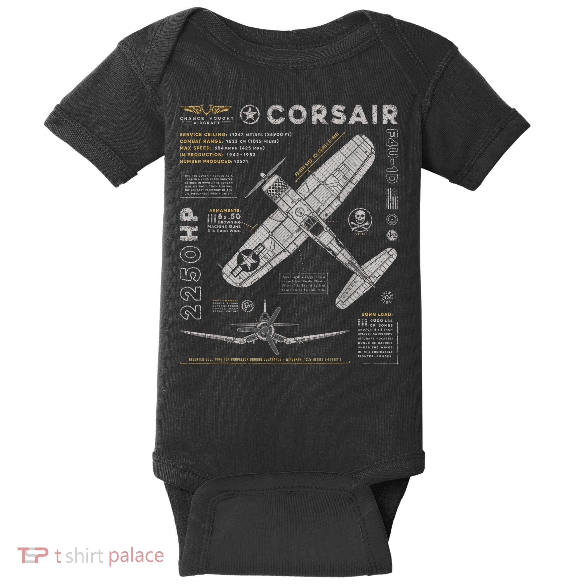 F4U Corsair Baby Bodysuit