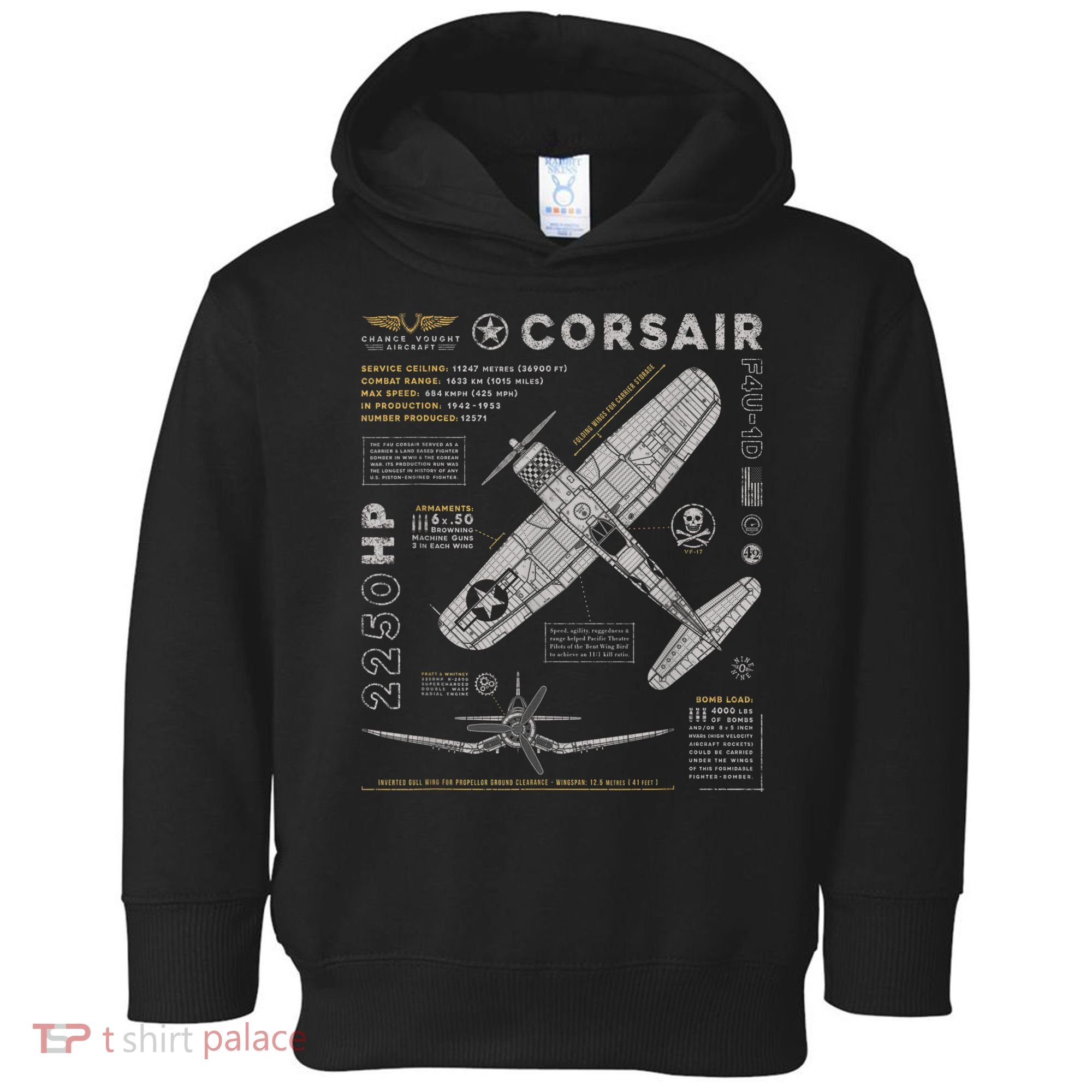 F4U Corsair Toddler Hoodie