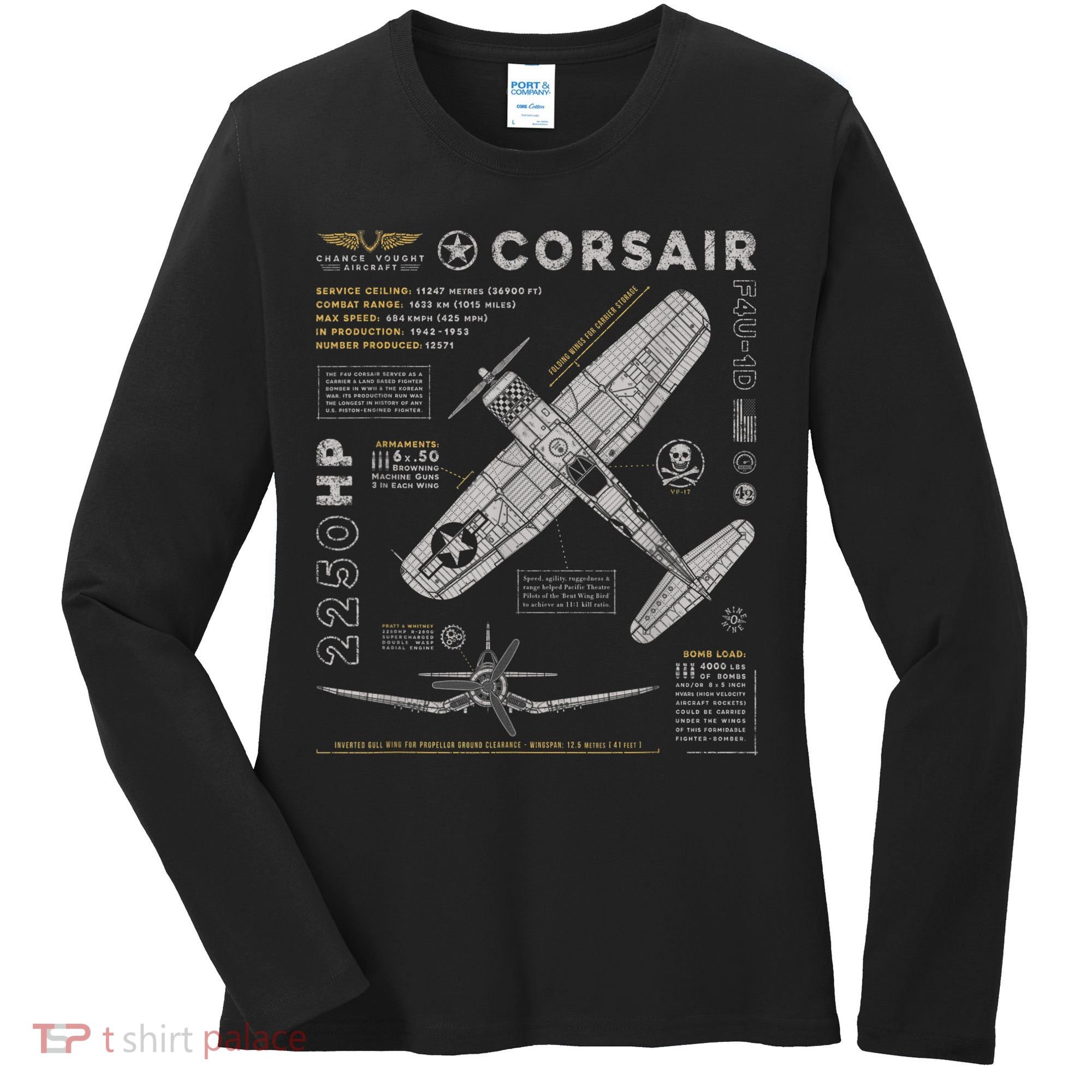 F4U Corsair Women's Long Sleeve Shirt