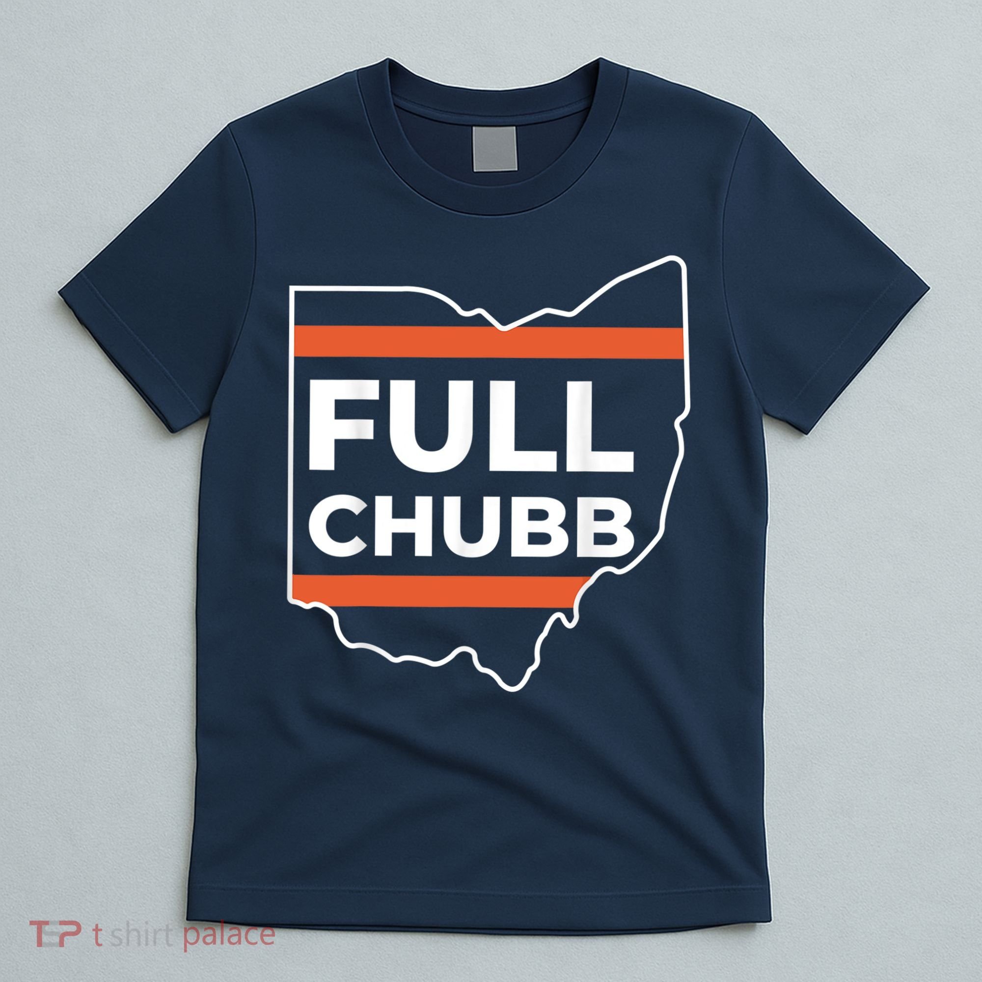 Full Chubb Football Funny Chubbhub Football Teams Cleveland T-Shirt