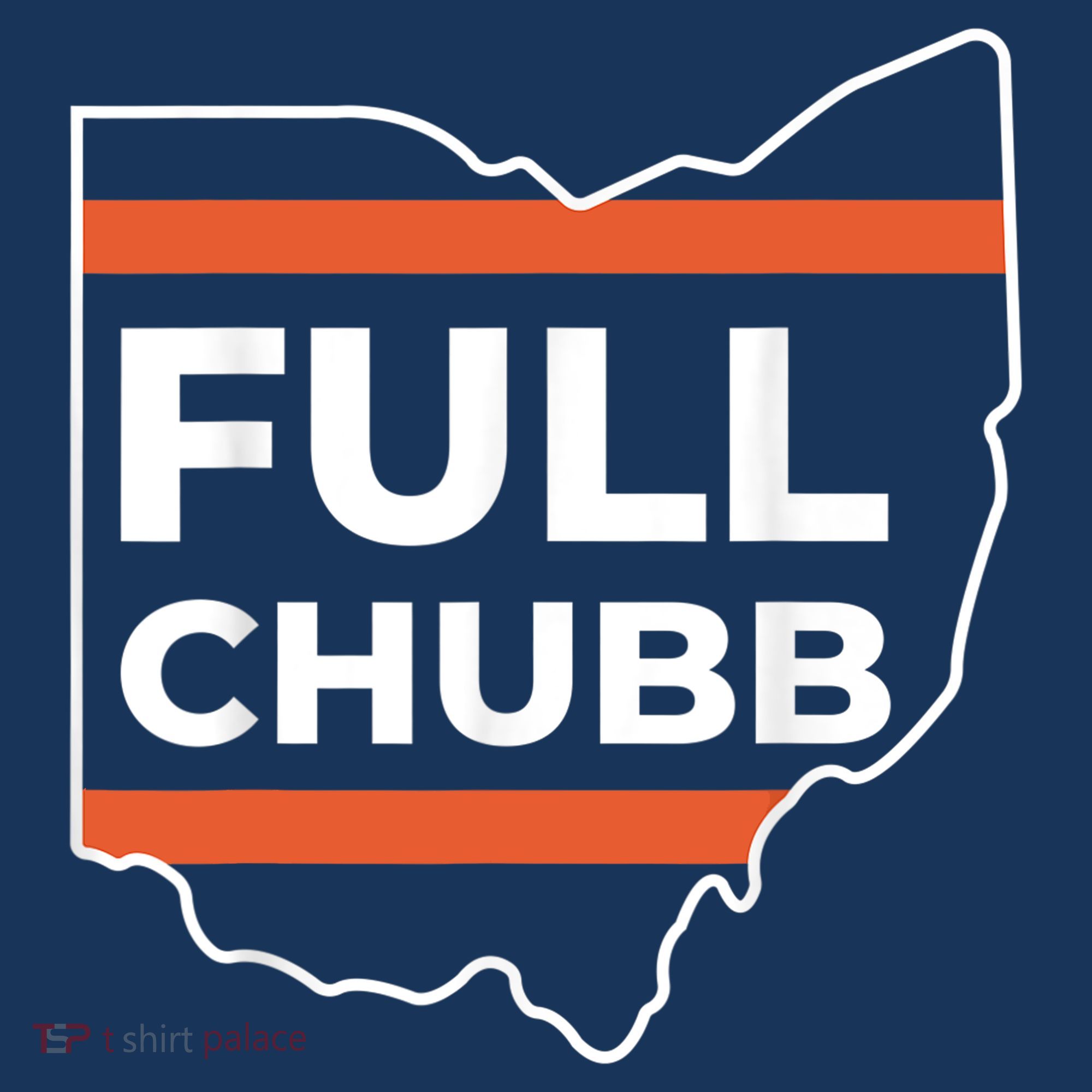 Full Chubb Football Funny Chubbhub Football Teams Cleveland T-Shirt