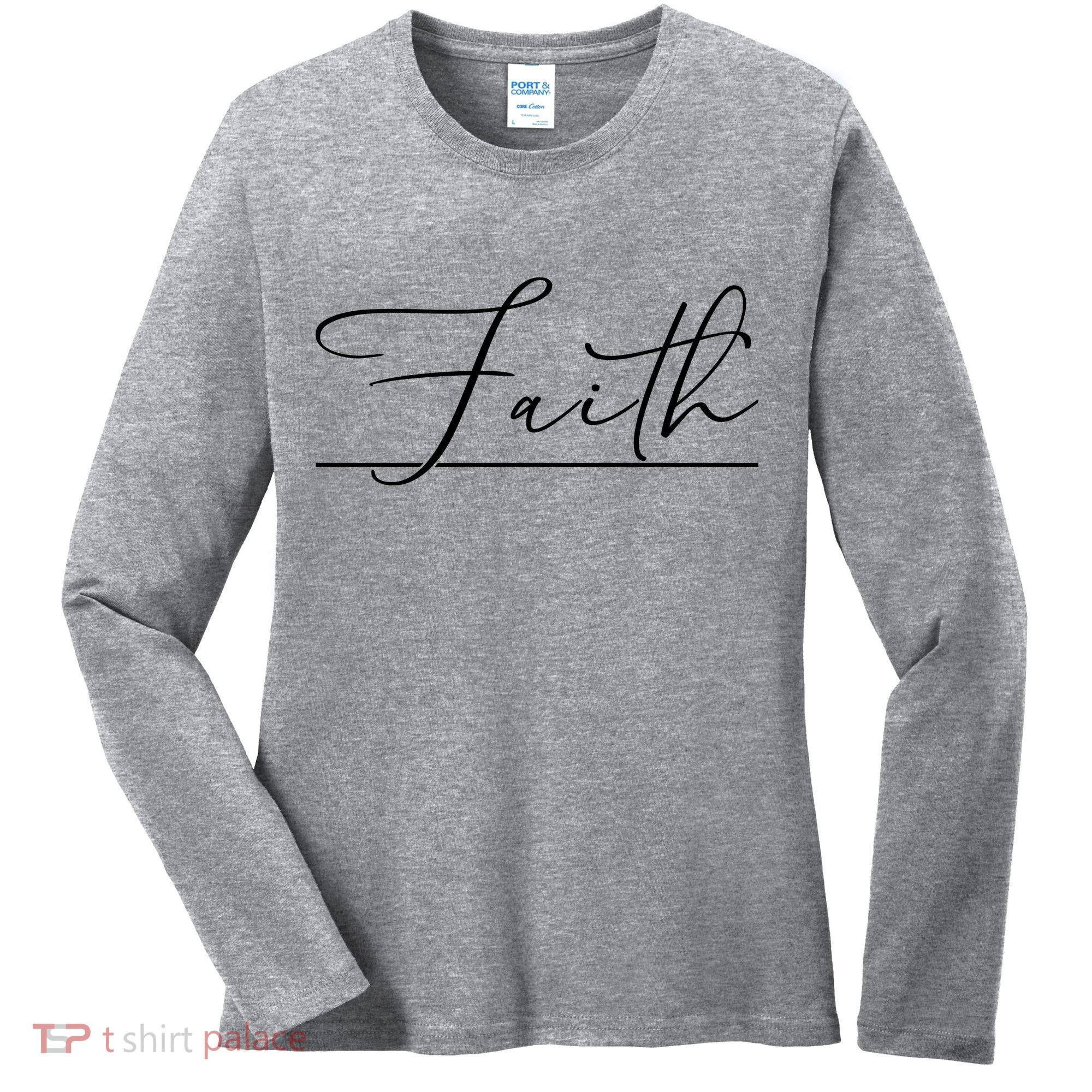Faith Christian Women's Long Sleeve Shirt
