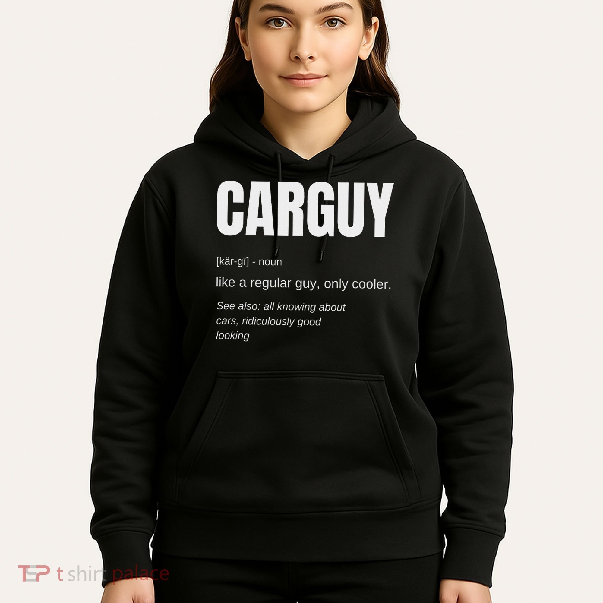 Funny Car Guy Gift Carguy Definition Hoodie